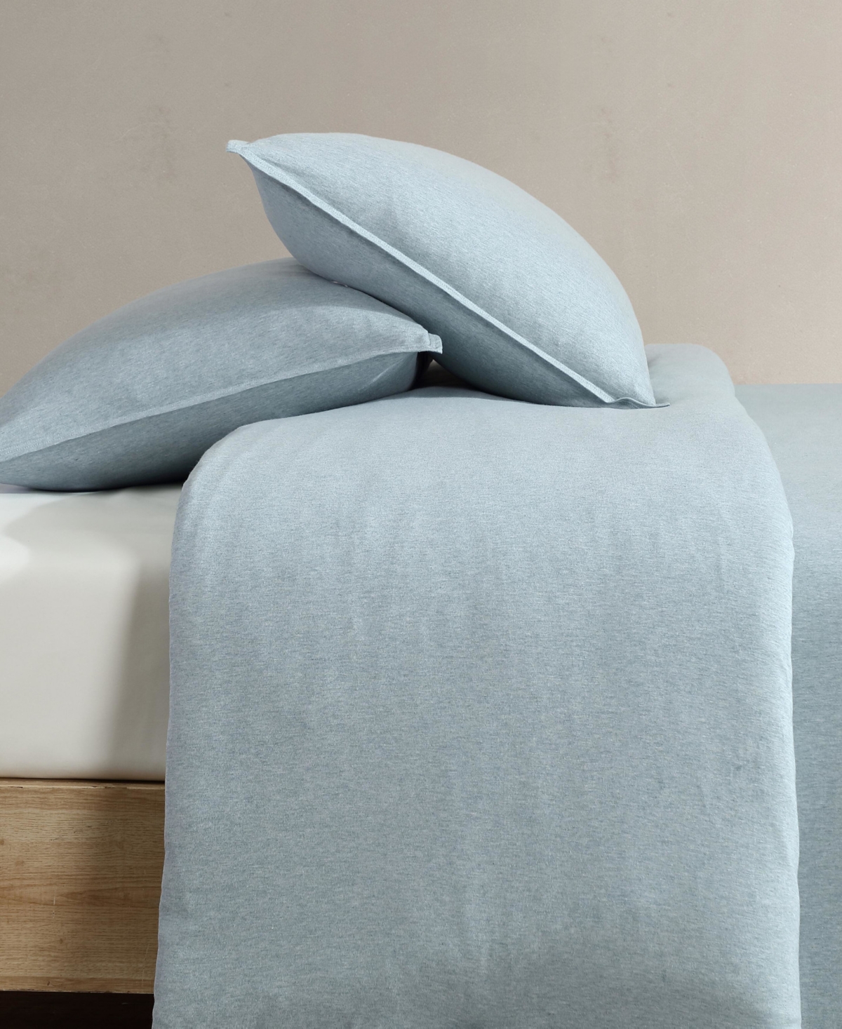 Calvin Klein Modern Cotton Melange 3-pc. Duvet Cover Set, Twin In Blue