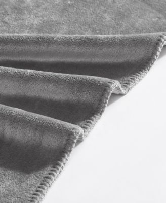 Modern Solid Reversible Throw, 70" X 50"