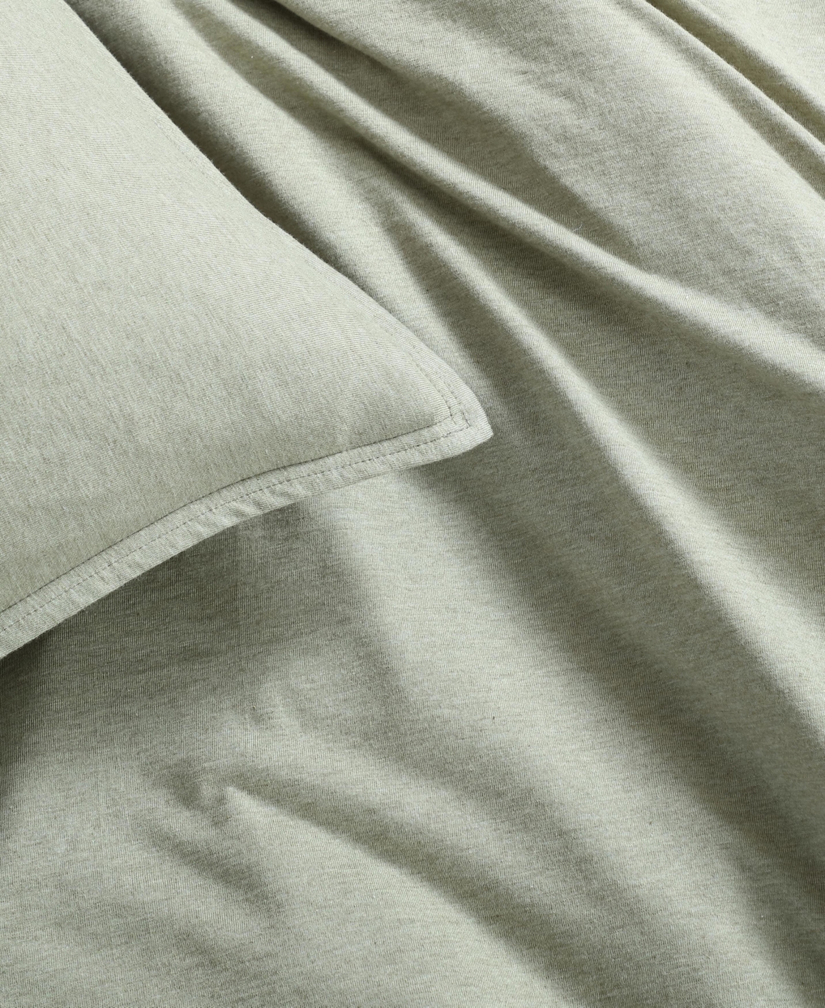 Calvin Klein Modern Cotton Melange 3-pc. Duvet Cover Set, Twin In Green