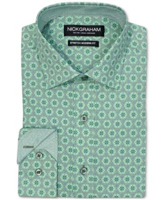 Men's Hexagon Star Dress Shirt