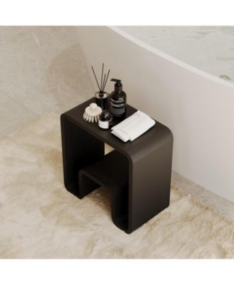 Freestanding Solid Surface Bathroom Shower Stool