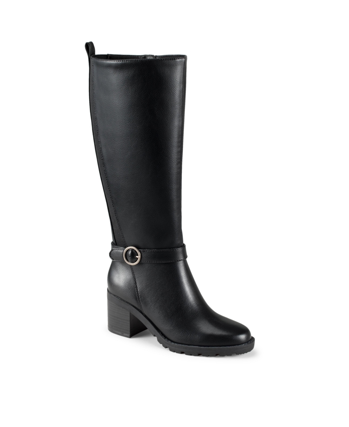 Shop Baretraps Women's Dylia Round Toe Tall Boots In Black