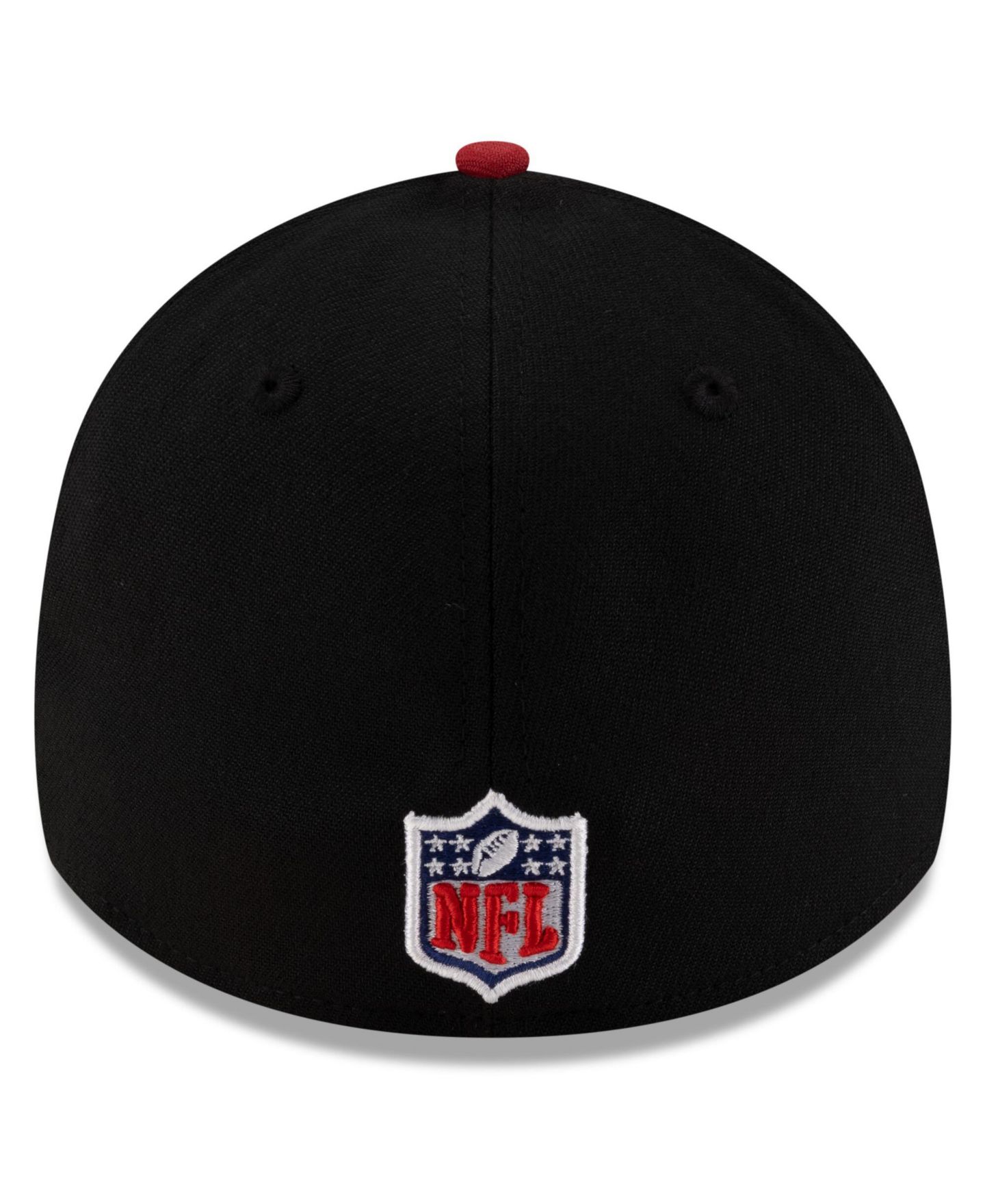 Мужская кепка New Era Black/Cardinal Arizona Cardinals 2025 NFL Draft 39THIRTY Flex Hat — фото 3