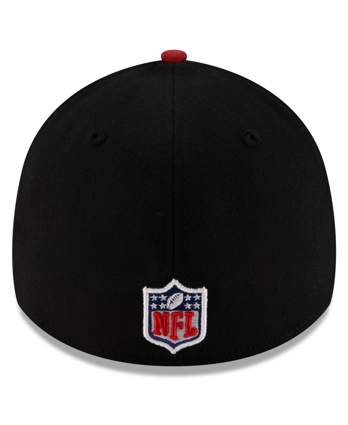 New Era Men's Black/cardinal Arizona Cardinals 2025 Nfl Draft 39thirty Flex Hat In Black,cardinal