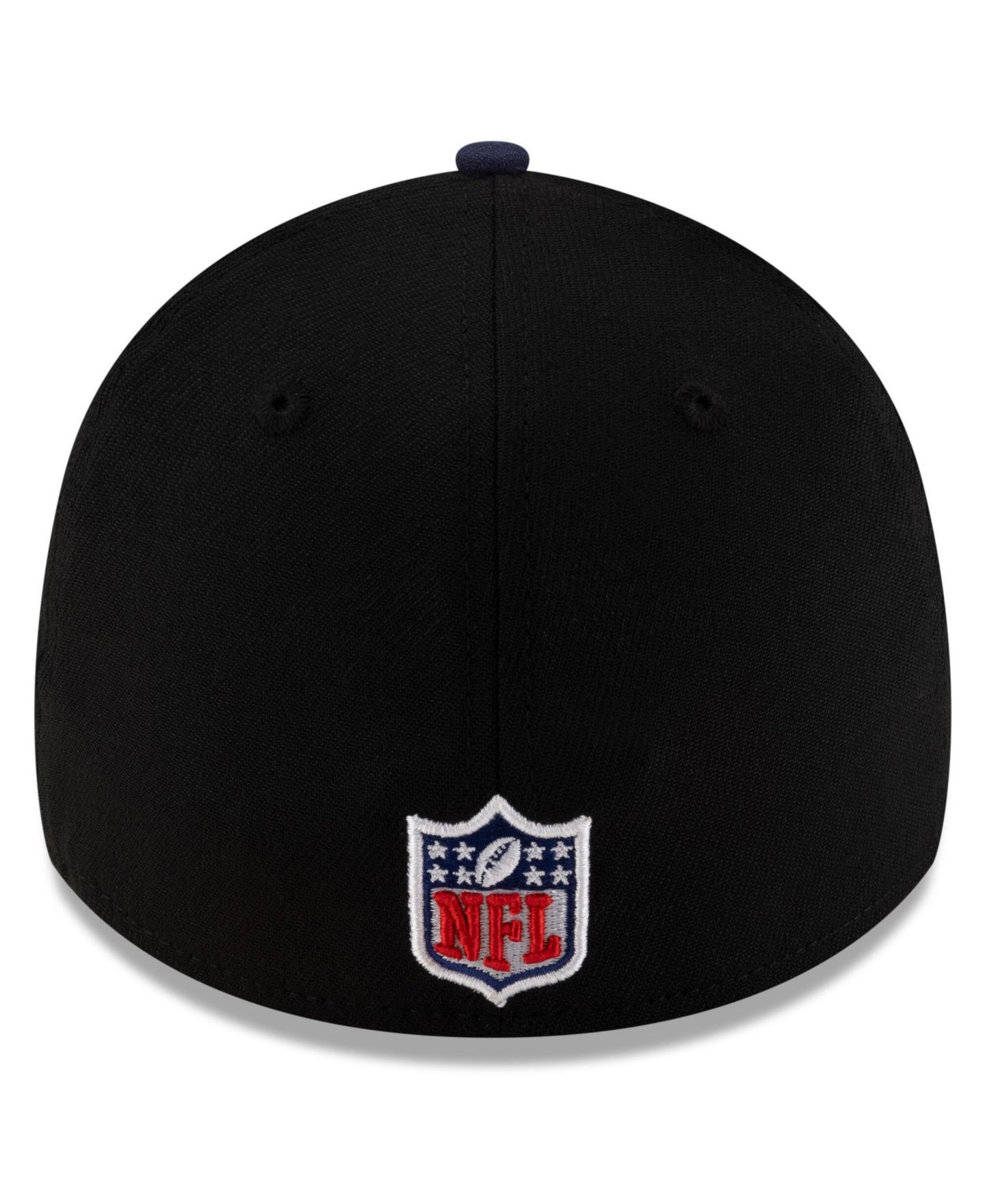 Мужская кепка New Era Black/Navy Tennessee Titans 2025 NFL Draft 39THIRTY Flex Hat — фото 3