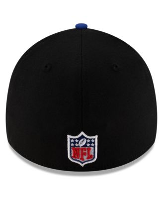 Men's Black/Royal New York Giants 2025 NFL Draft 39THIRTY Flex Hat
