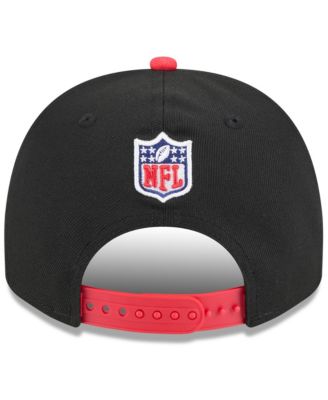 Men's Black/Red Kansas City Chiefs 2025 NFL Draft A-Frame 9FIFTY Snapback Hat