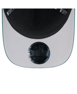 Men's Black/Green Philadelphia Eagles 2025 NFL Draft 9FORTY A-Frame M-Crown Adjustable Hat