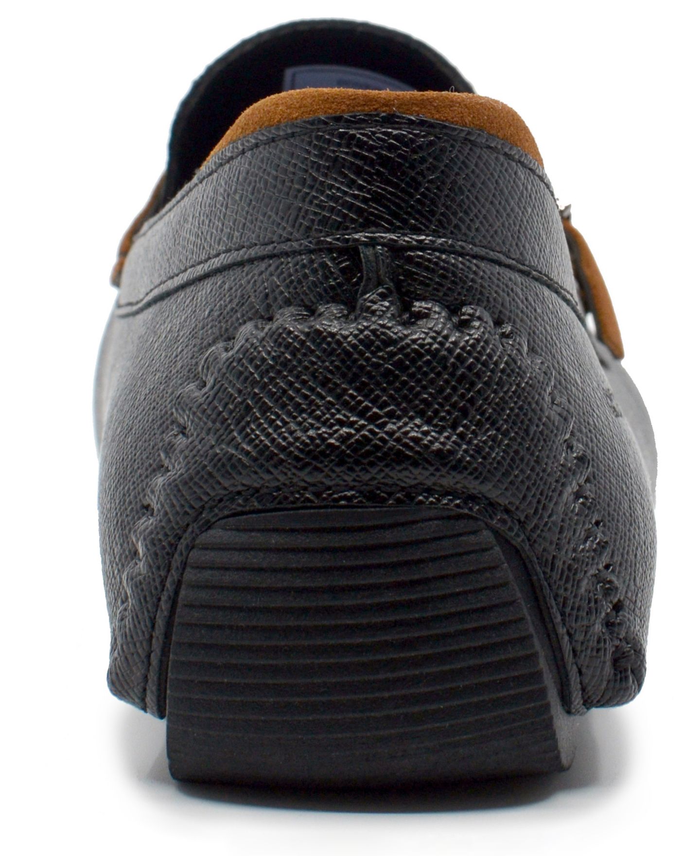 Мужские туфли Akademiks Dover Slip On Driving, цвет: Чёрный — фото 3