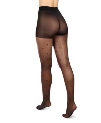 Women's Mini Heart Sheer Nylon Tights MTS08502	