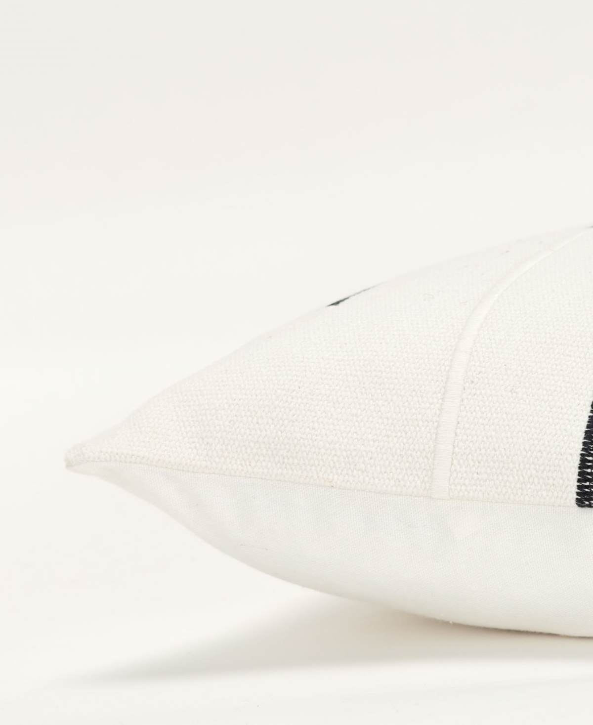 Rizzy Home Glam Striped Woven Decorative Pillow, 14" x 20"