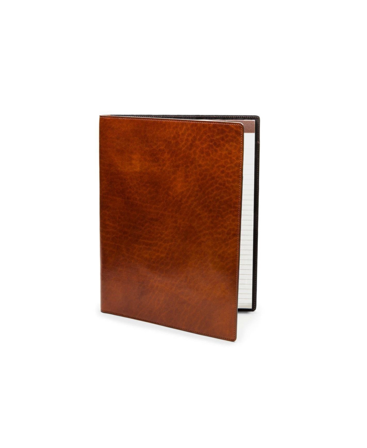 Dolce Flexible Leather Portfolio 8.5x11 - Amber