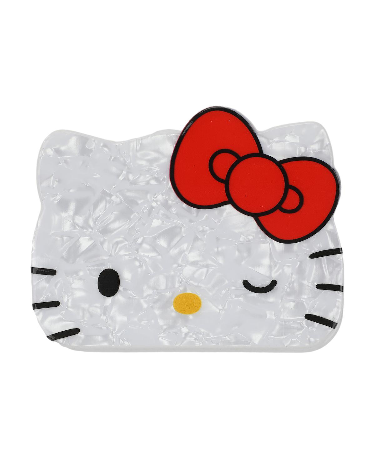 & Friends Hello Kitty Face With Bow Cosplay Hair Clip - Multicolor