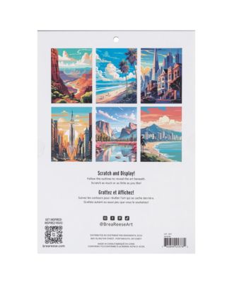 Scratch Art: Paper Pad - Destinations