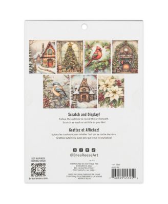 Scratch Art: Paper Pad - Home for the Holidays