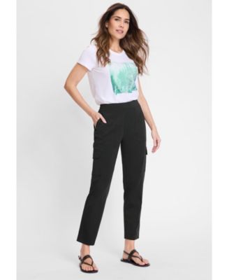 Women's Mona Fit Straight Cropped Cargo Pant