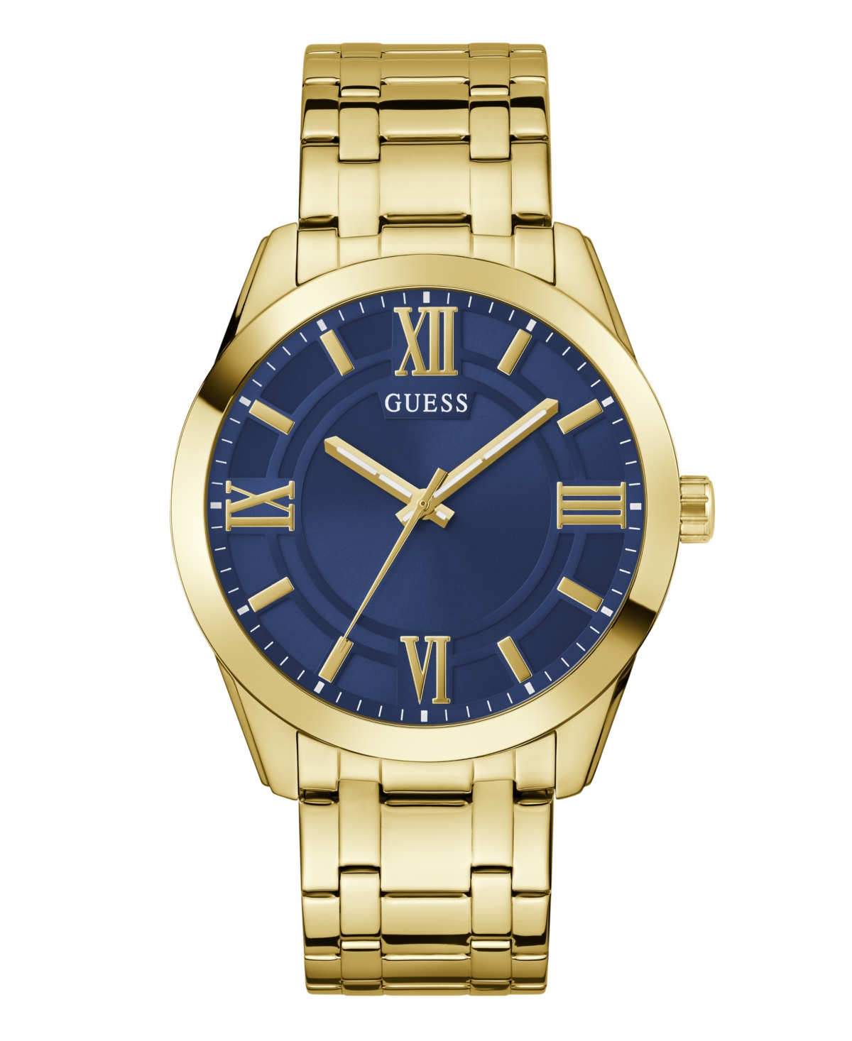 Men's Analog Gold-Tone Stainless Steel Watch, 44mm - Gold-tone