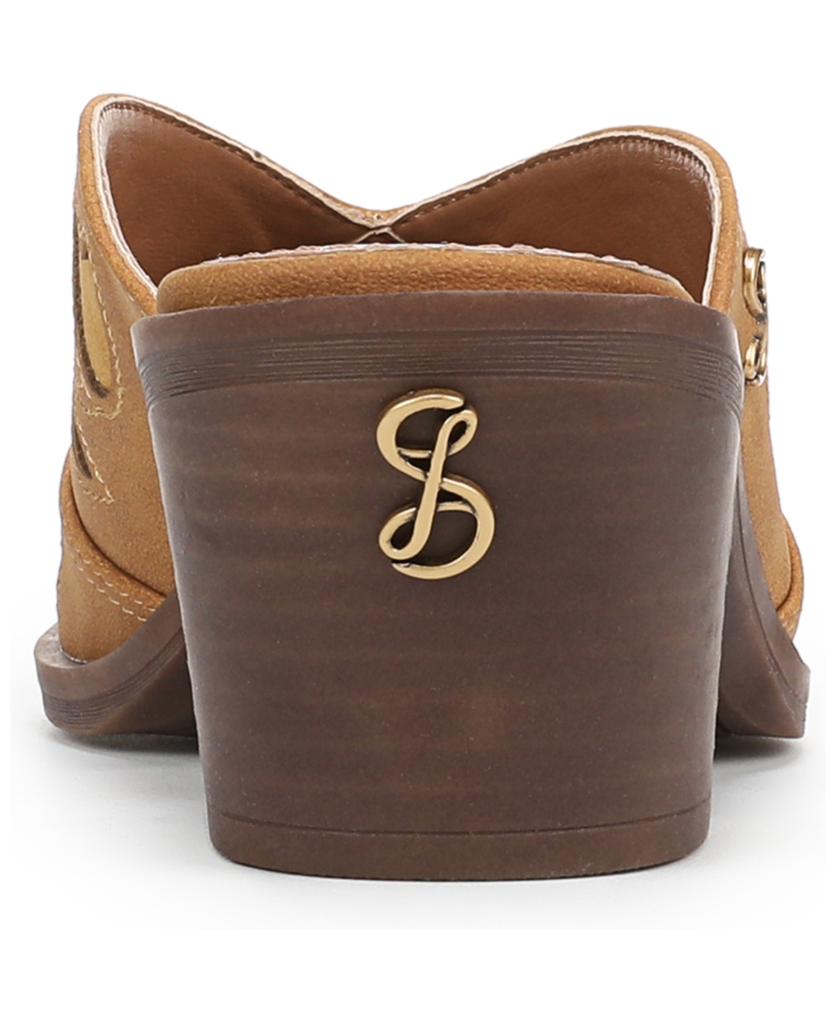 Sam & Libby Women's Floren Western Block Heel Mules