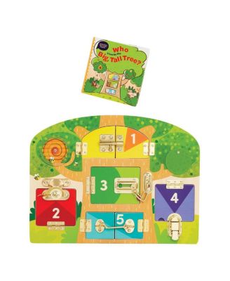 Wooden Lock & Latch Board