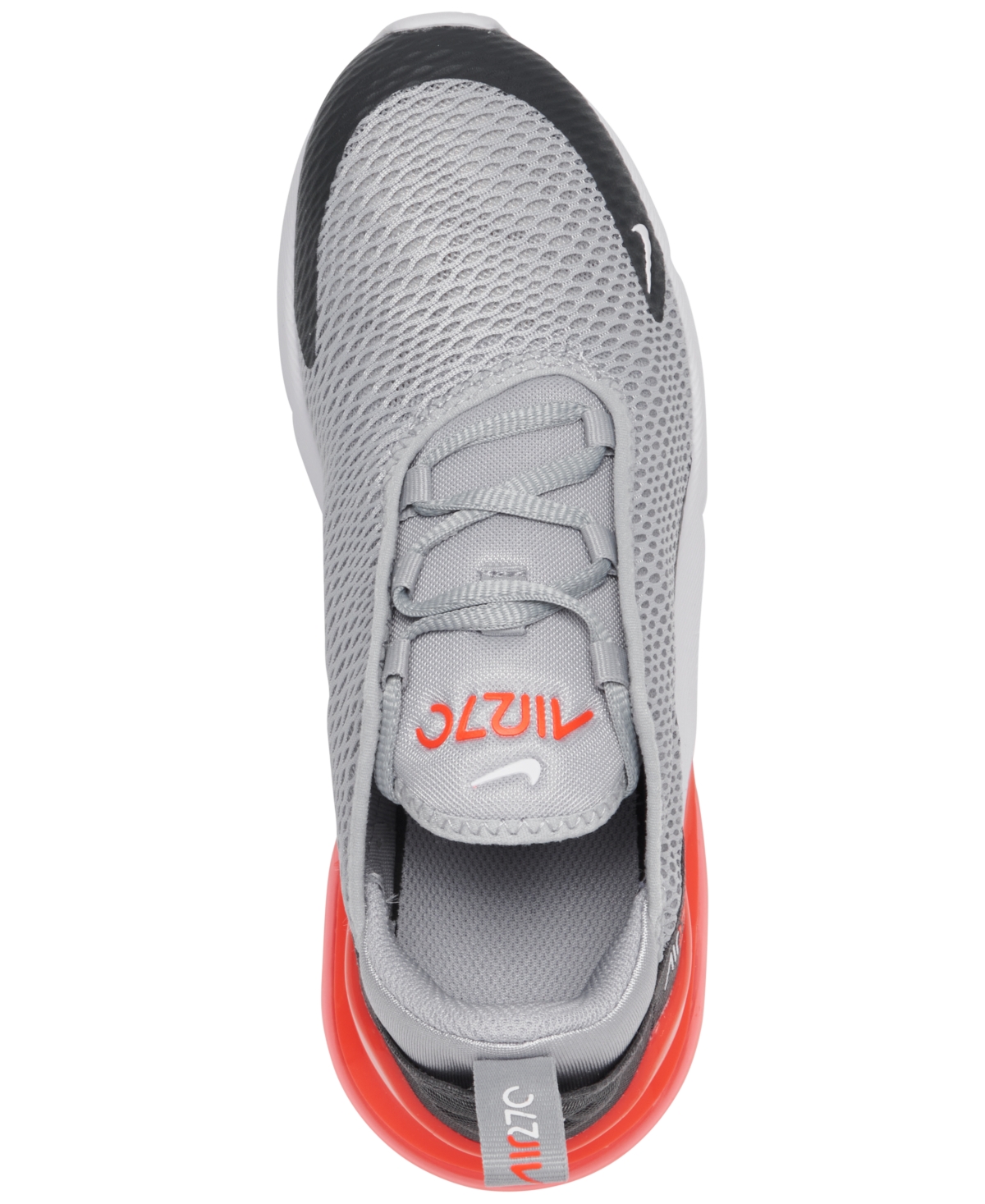 Nike Little Kids' Air Max 270 Casual Shoes In Gray,red,white