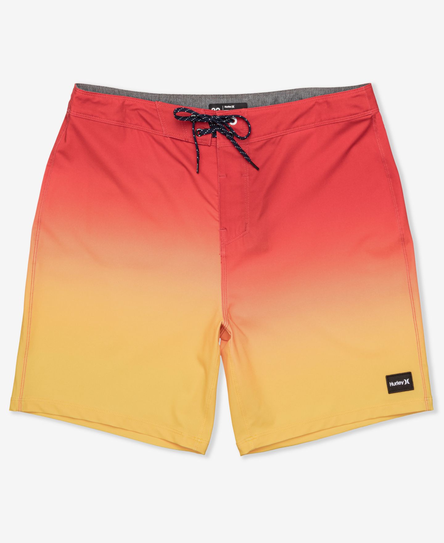 Пляжные шорты Classic для мужчин — Hurley, цвет: Красный — фото 5