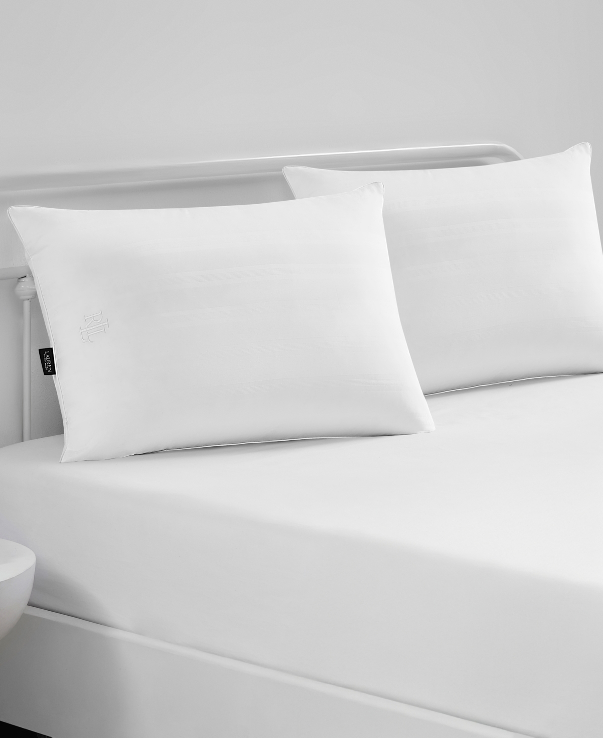 Ralph Lauren Down-like Dream Medium Density Down Alternative Pillow, Standard/queen In White