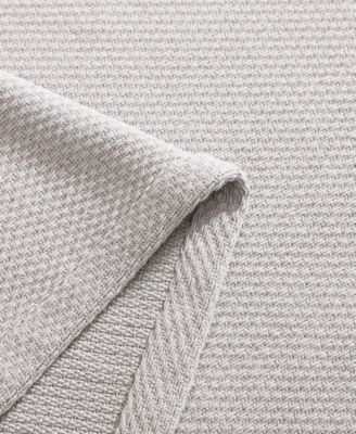 Pique Solid Cotton Blanket, King