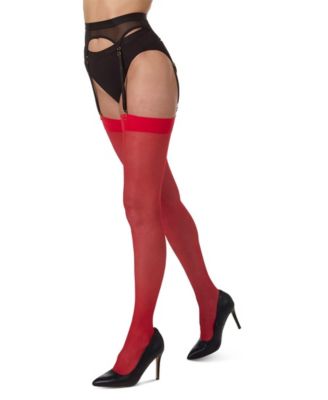 Women's Crystal Sheer Toe Stockings MM-620	