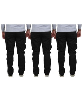 Men's 3-Pack Flex Stretch Cargo Pants
