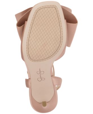 Women's Olivine Bow High-Heel Stiletto Dress Sandals