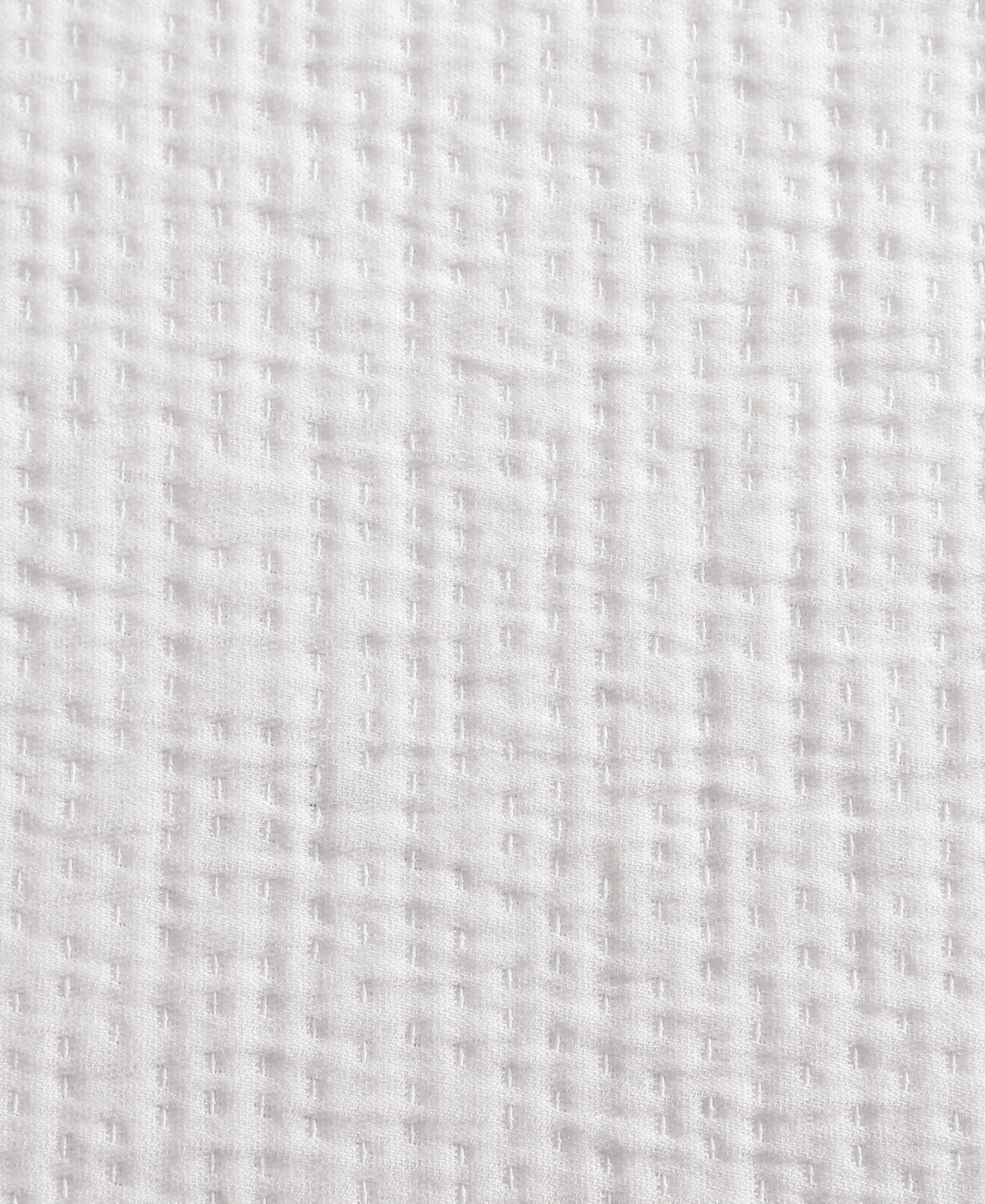 Tommy Hilfiger Running Stitch Solid Cotton Blanket, King