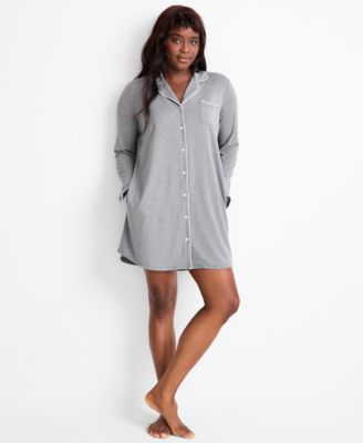 State of Day - Women's Notched-Collar Sleepshirt