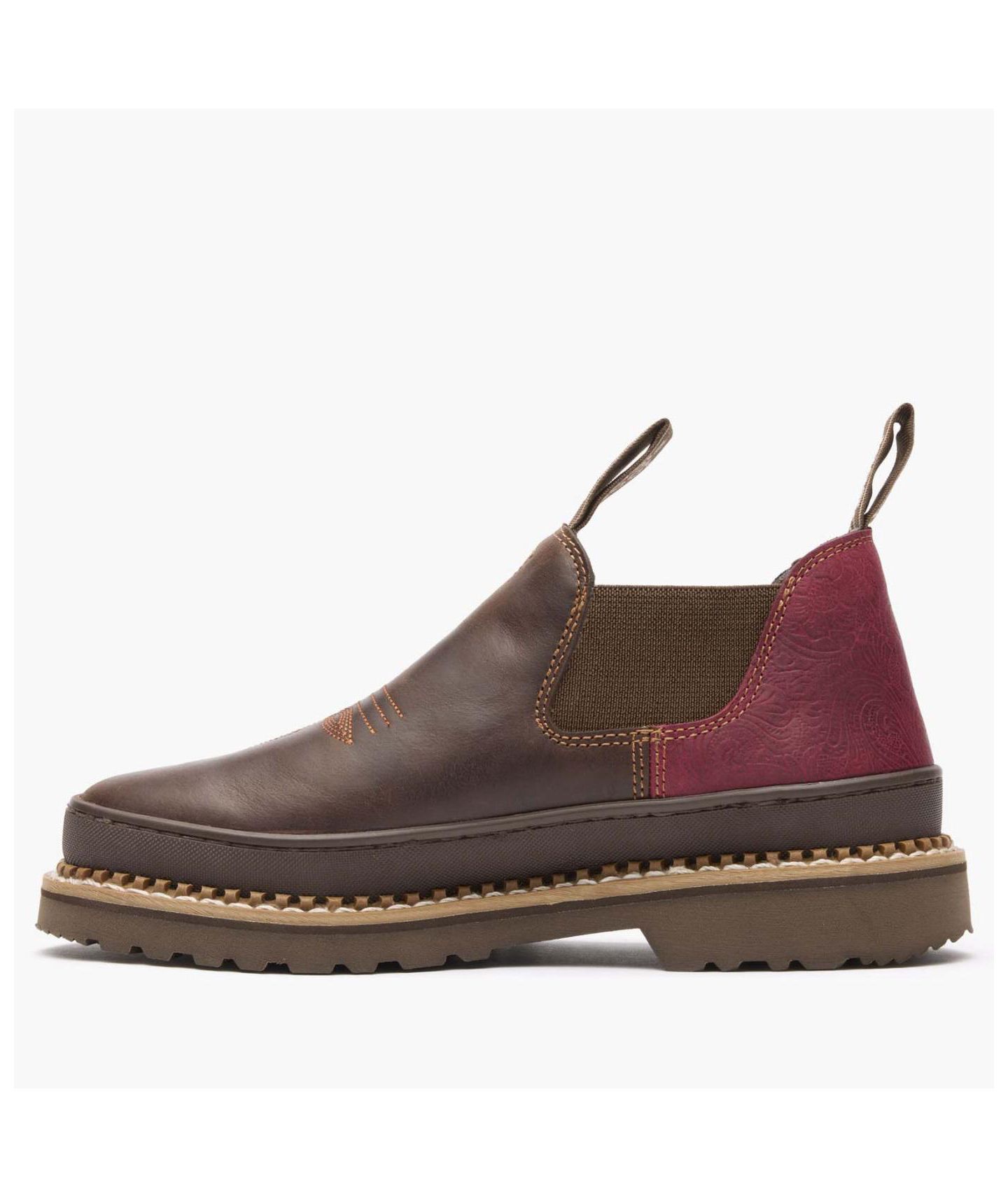 Женские ботинки Georgia Boot Crimson Blossom Fashion Romeo, цвет: Коричневый — фото 5
