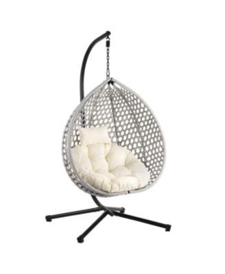 Versatile Hanging Egg Chair for Indoor and Outdoor Use
