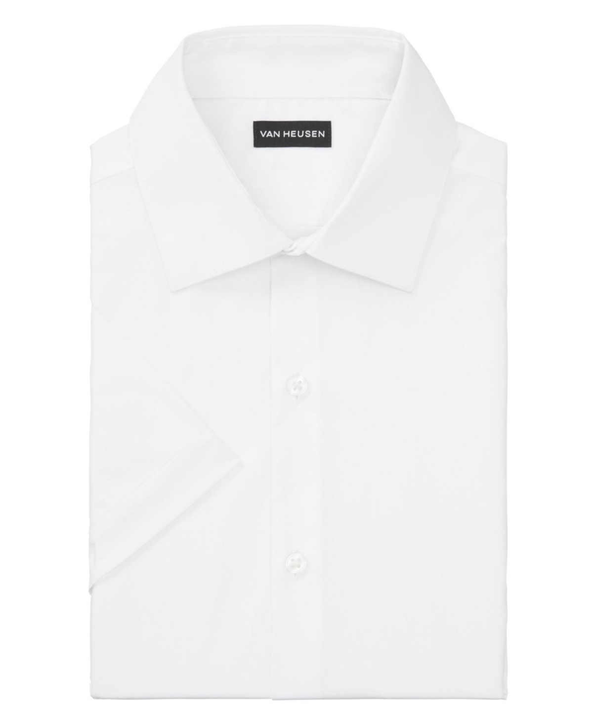 VAN HEUSEN MEN'S SLIM FIT SHORT SLEEVE DRESS SHIRT 