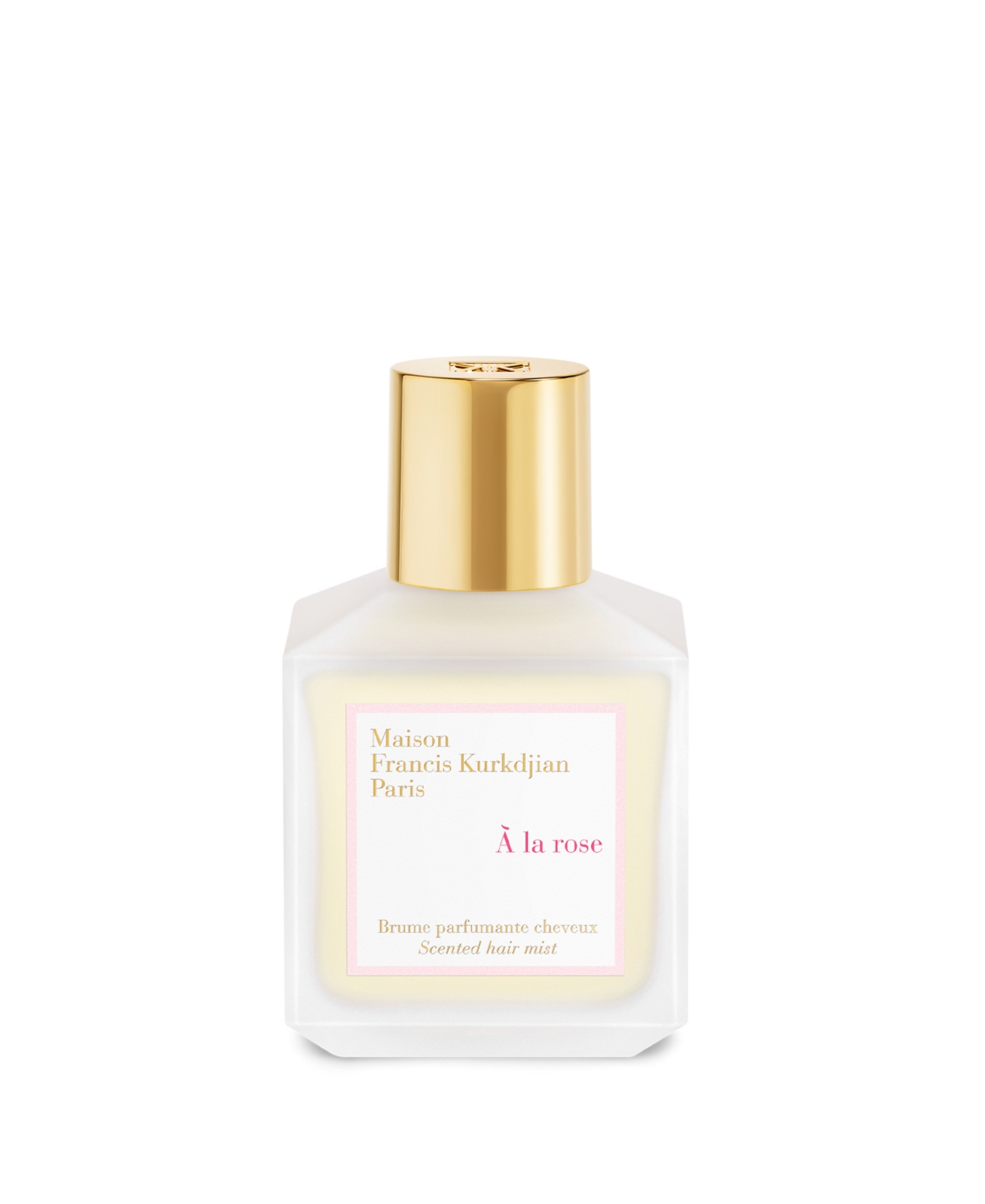 Maison Francis Kurkdjian A La Rose Scented Hair Mist, 2.4 Oz. In Transparent