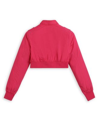 Women's Mini Cropped Racer Jacket