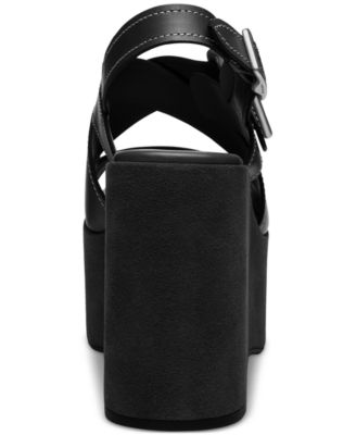 Women's Archival Buckle Platform Sandals