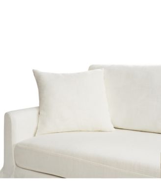 Farmhouse Patrice 80.7" Slipcovered Sofa