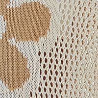 Women's Fresh Florals Short Sleeve Knit Cover-Up Top