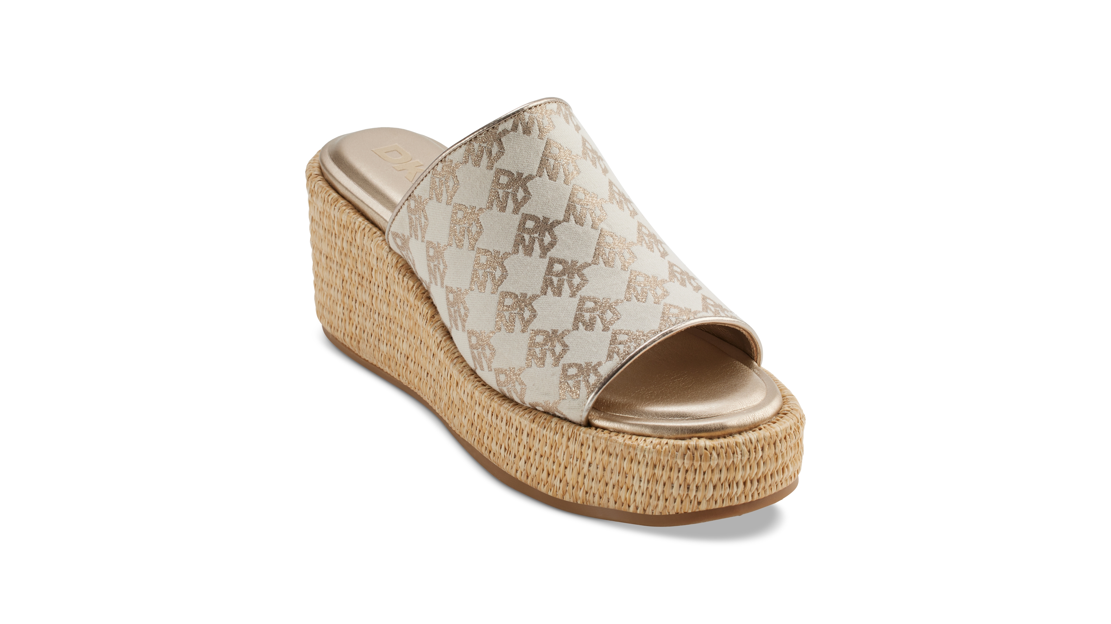 Dkny Women's Conrad Slip-On Wedge Sandals