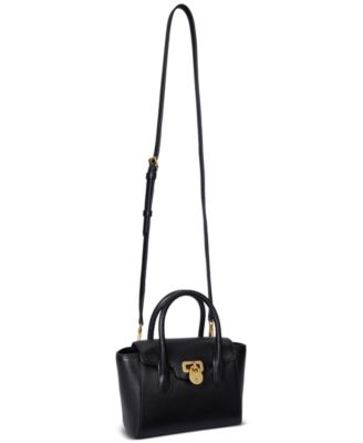 Tanner Small Pebbled Leather Satchel