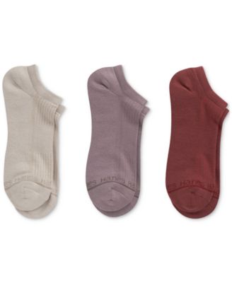 Hanes - Men's Originals Premium SuperSoft No Show Socks, 3-Pack