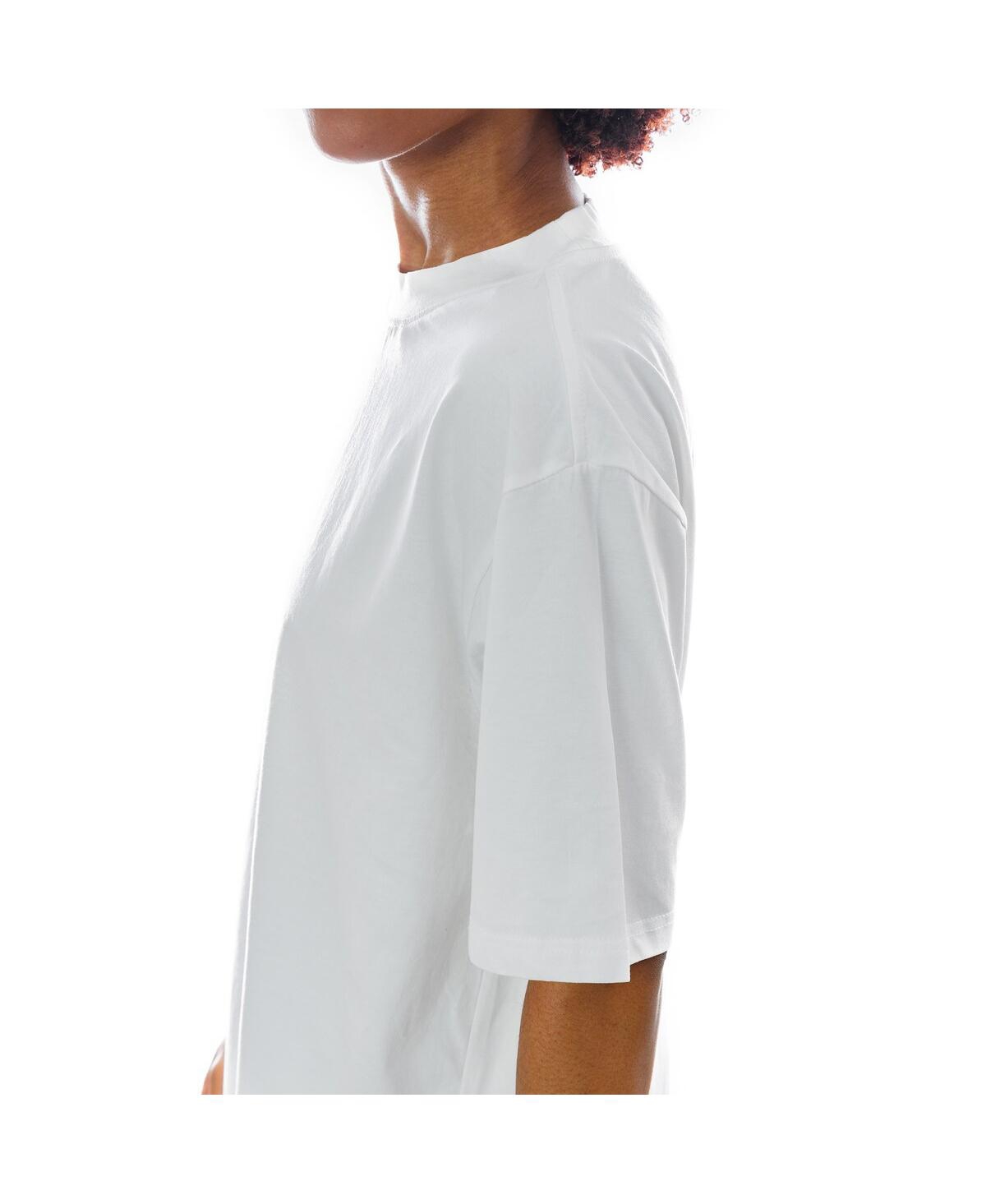 Shop Gameday Couture Women's Cream Austin Fc Goal Line Oversized T-shirt