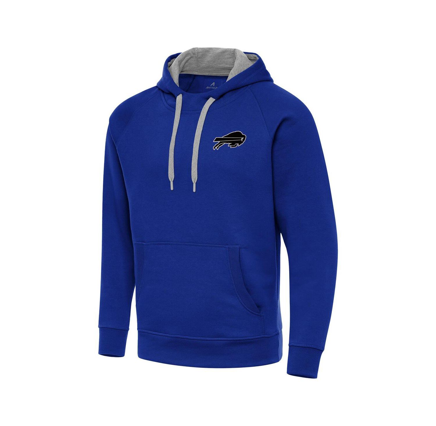 Men's Royal Buffalo Bills Brushed Carbon Victory Pullover Hoodie