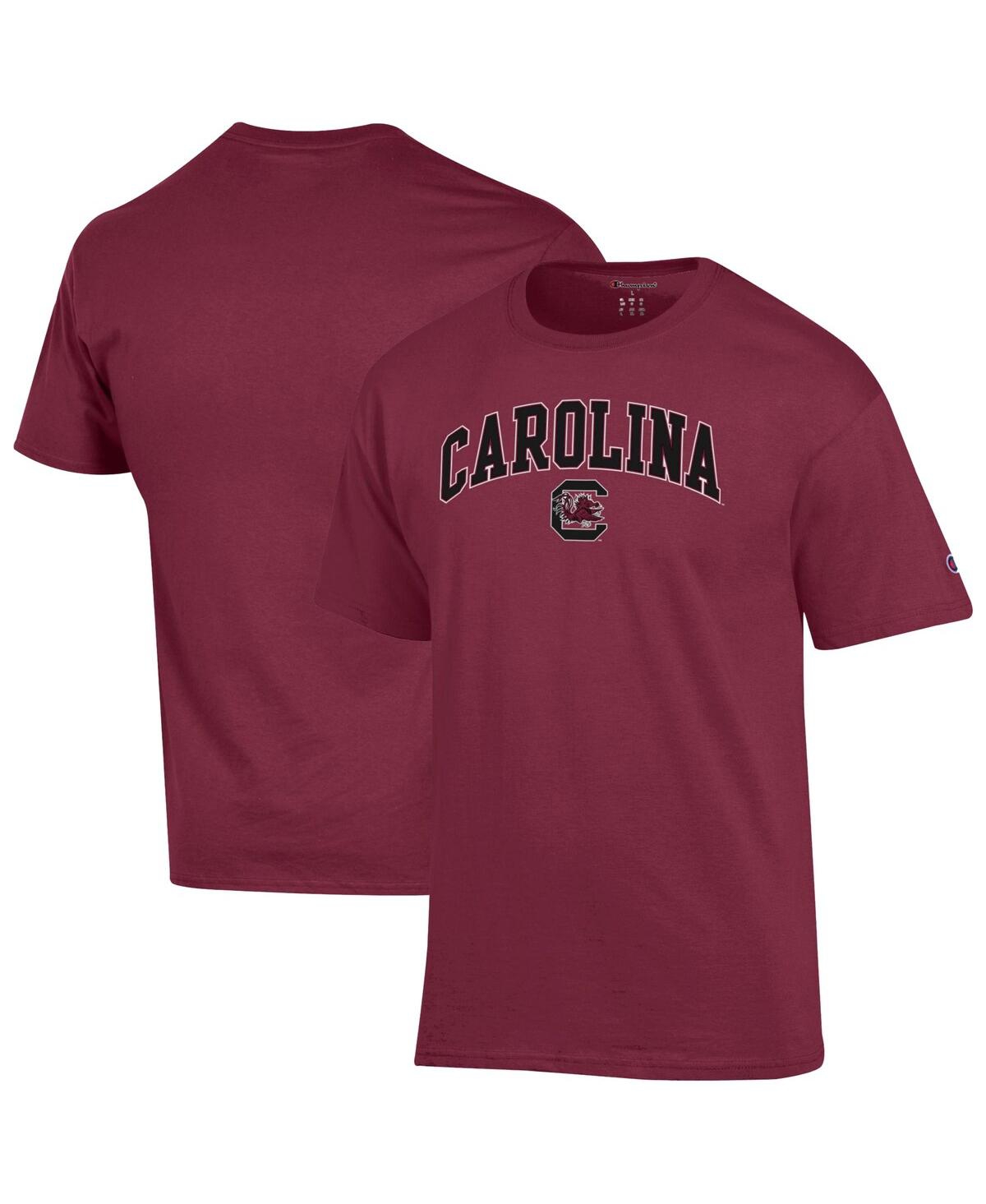 Champion Men's Garnet South Carolina Gamecocks Arch Over Logo T-Shirt