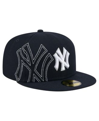 New Era - Men's  Navy New York Yankees Yarn Stitch 59FIFTY Fitted Hat