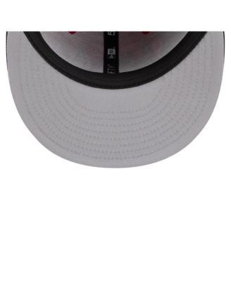 Men's Red/Navy St. Louis Cardinals Retro Pattern 59FIFTY Fitted Hat