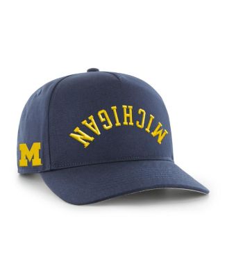 '47 Brand Men's Navy Michigan Wolverines Flip Script Hitch Adjustable ...