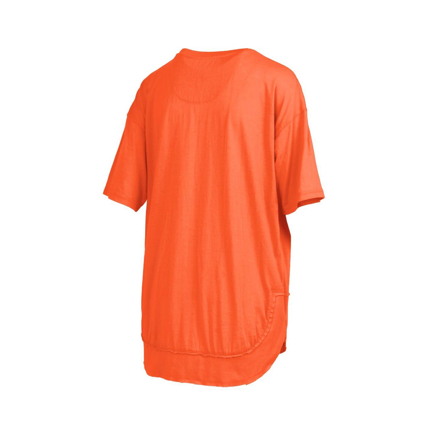 Женская футболка Pressbox Orange Clemson Tigers Poncho — фото 2